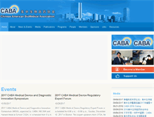 Tablet Screenshot of cabaweb.org
